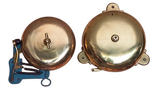 view of 12 and 14 inch bells