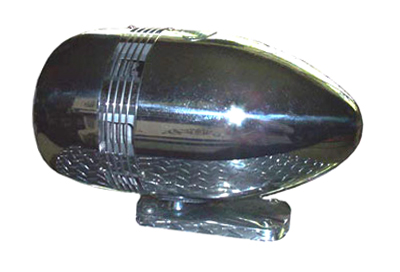 side view of siren.